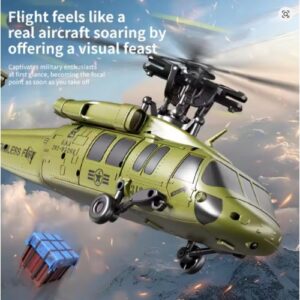 jjrc u9901 yw rc helicopter | 6ch brushless flybarless helicopter with optical flow & altitude hold