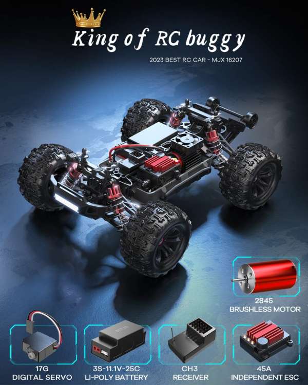 mjx hyper go 16210 brushless rc desert truck | 1/16 scale 4wd rc car india mjx hyper go 16210 brushless rc desert truck | 1/16 scale 4wd rc car india